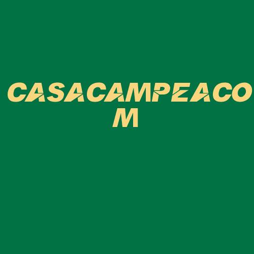 Logo da CASACAMPEACOM