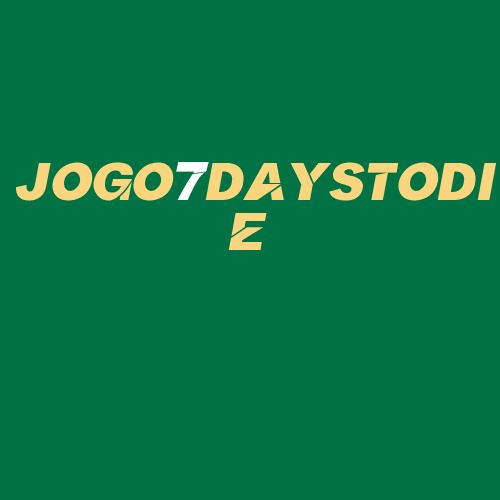 Logo da JOGO7DAYSTODIE